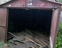 Демонтаж гаражей